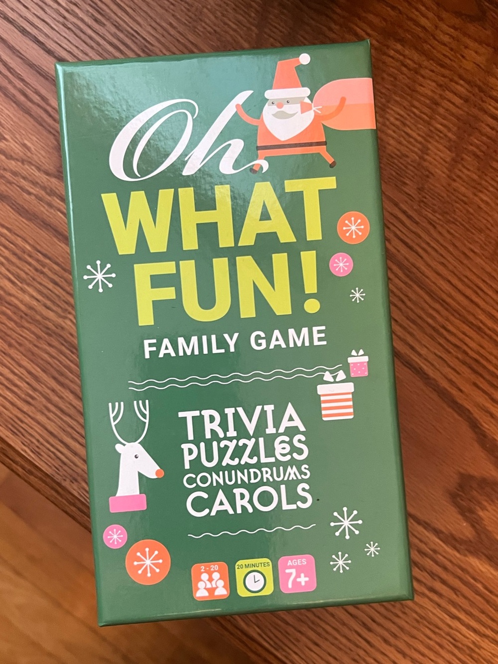 NWT Christmas Family Card Games